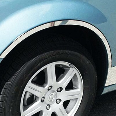for Dodge Grand Caravan 2008-2019 SAA Wq48896 Polished Fender Trim  