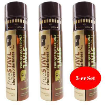 SUNFIT freeSTAYL ChoicesOfDarkness Intensive Tanning Lotion, Variabler Braunton 