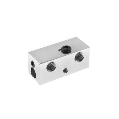 Double Heater Block 2 in 1 out Multi Color Heatblock 1,75 Filament 3D Druck