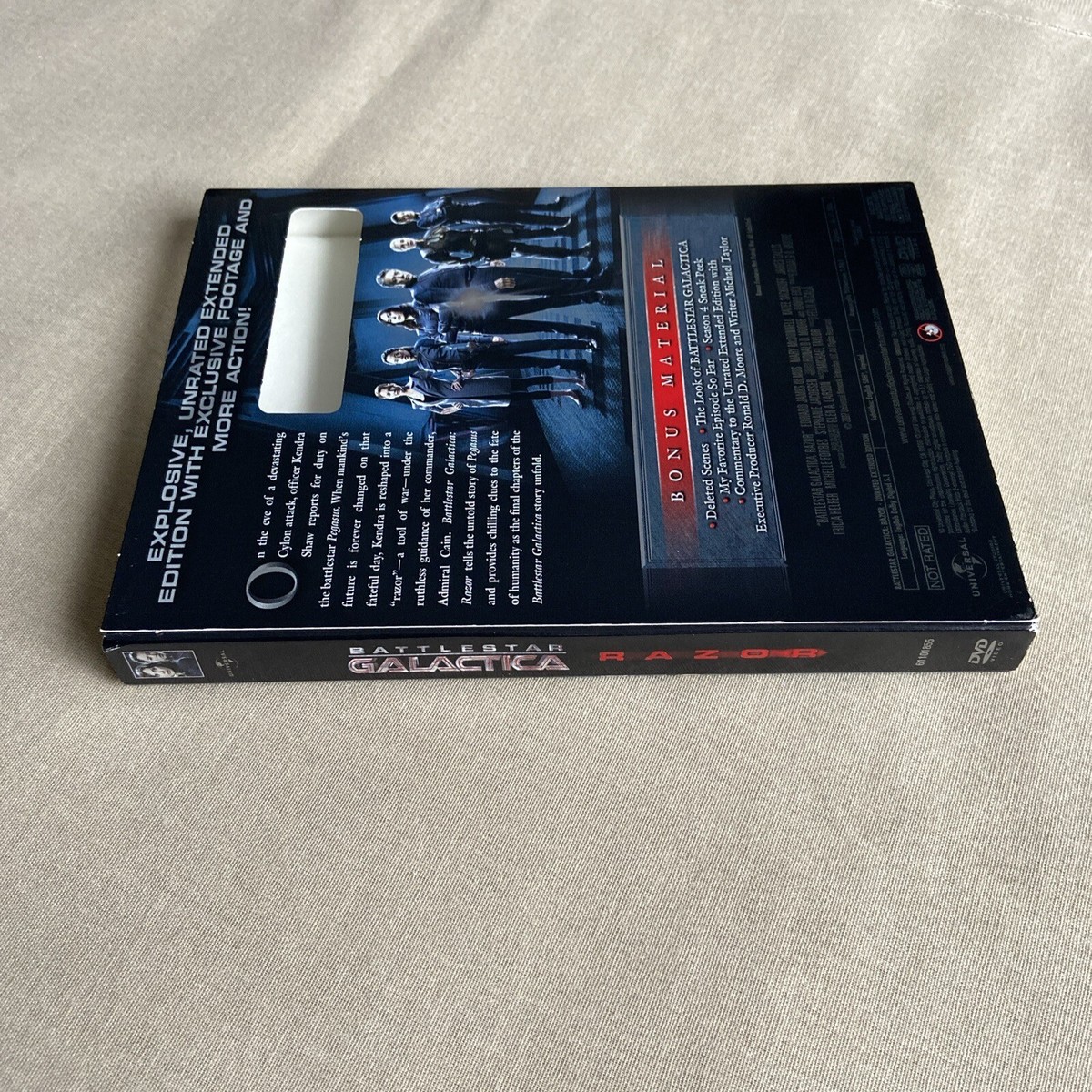 Battlestar Galactica: Razor (DVD 2007 Unrated & Extended Ed
