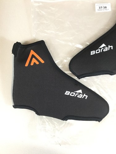 Mt Borah Uhc Rally Cycling Shoe Cover Booties Size 37/38 Euro  (6910-21) - Picture 3 of 7