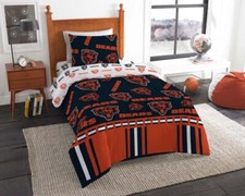 Northwest NFL Chicago Bears ROTARY TWIN BED IN BAG SET