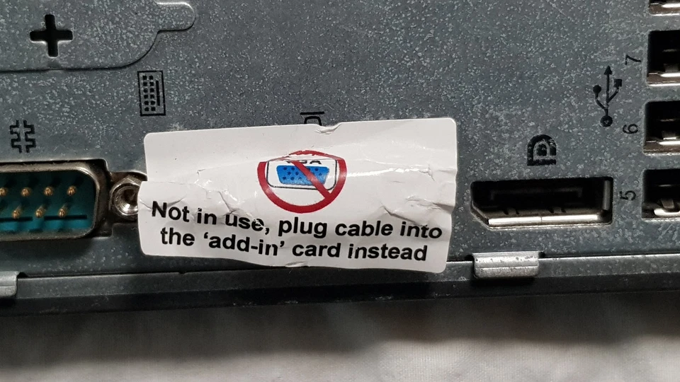 READ! Lenovo thinkcentre m91p 3.10 Ghz Intel Core i5-2400 4GB 256GB SSD, NO OS - Image 2 of 4