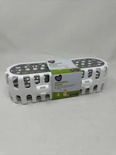 Parents Choice Silicone Flexi Dishwasher Basket BPA Free Bottle Nipple Case NEW