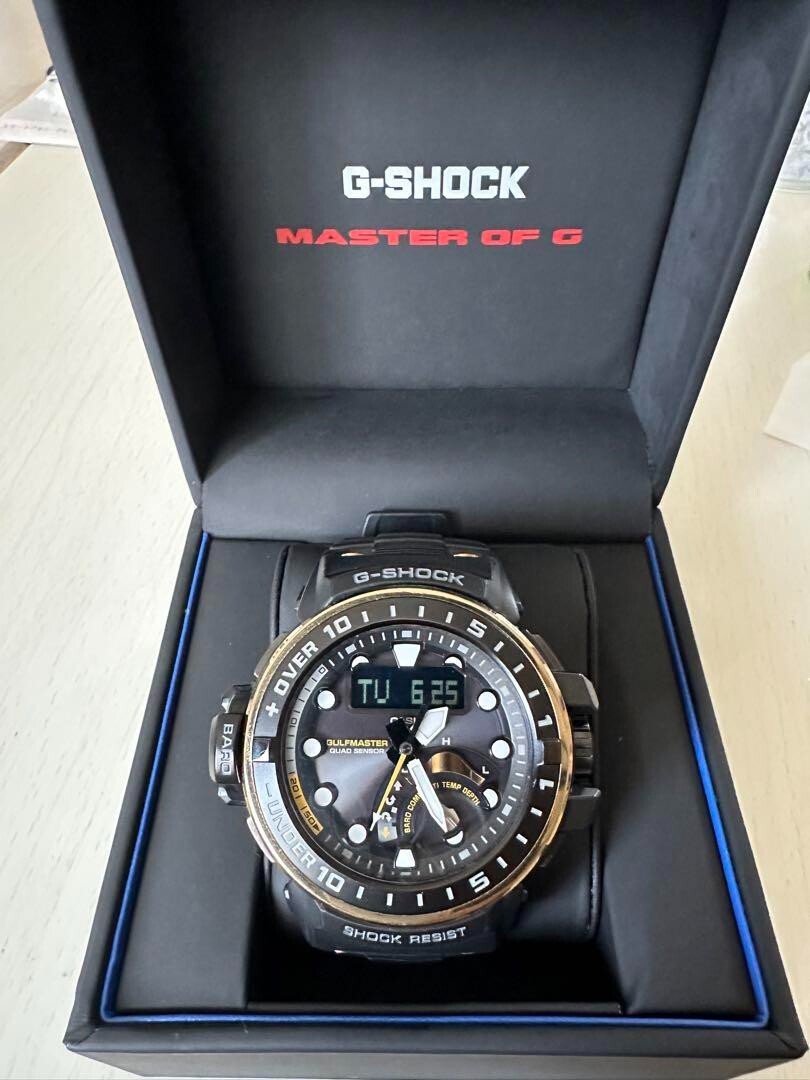 CASIO G-SHOCK GULFMASTER GWN-Q1000GB-1AJF SMART ACCESS Solar Black  