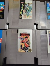 NES NINTENDO ENTERTAINMENT SYSTEM GAMES METAL GEAR DUCK HUNT GAUNTLET JORDAN
