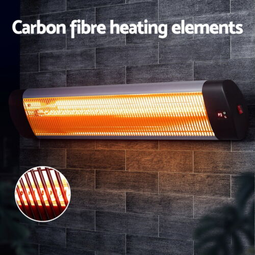 Devanti Electric Infrared Strip Radiant Heaters With Remote Control-3000W - Picture 7 of 9
