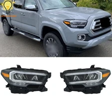 For Toyota Tacoma Limited/TRD 2020-2022-2023 Headlights Full LED Headlamps Pair