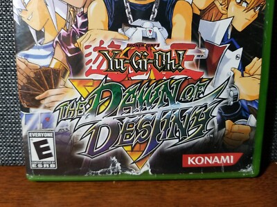 XBOX VIDEO GAME YUGIOH THE DAWN OF DESTINY COMPLETE W CASE