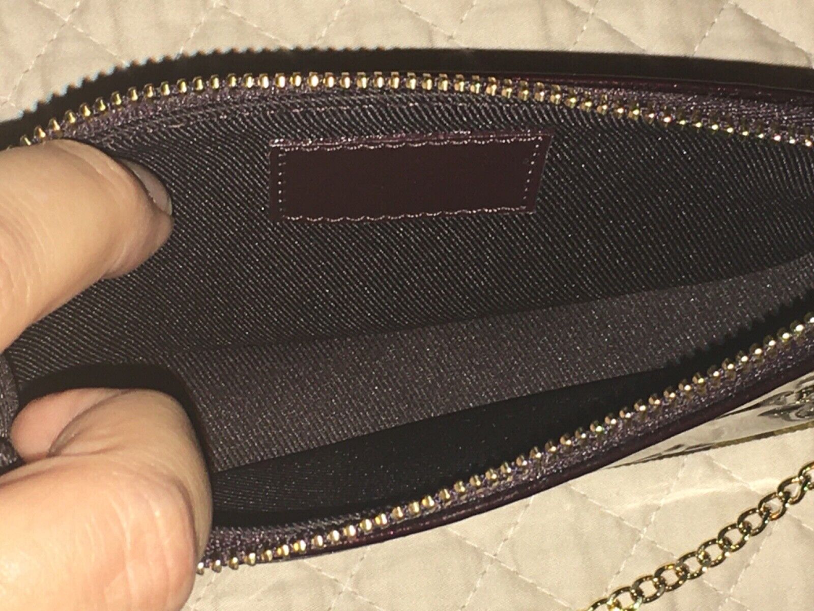 Louis Vuitton Amarante Monogram Vernis Félicie Pochette