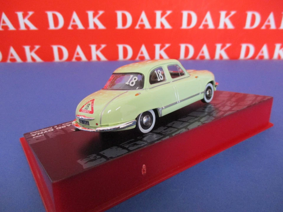 Die cast 1/43 Modellino Auto Panhard Dyna Rally 1000 Laghi 1954 O. Kalpala - Immagine 3 di 4