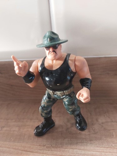 Wwf WWE Sgt Slaughter Harbro Action Figure...