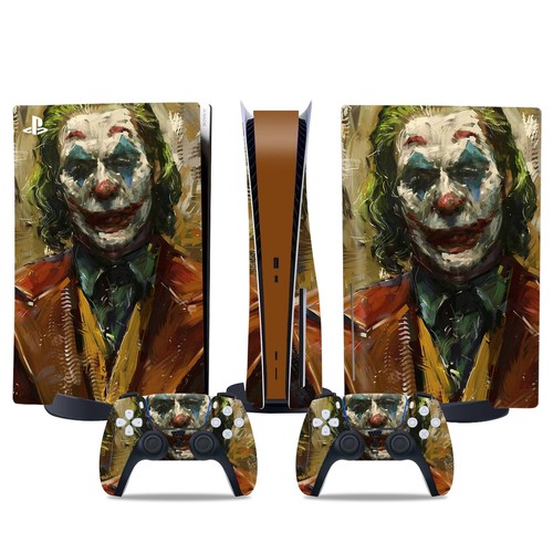 PS5 Disco Delgado Vinilo Calcomanía Joker Bat para Playstation 5 Slim Wrap Recubrimiento Pegatina - Imagen 56 de 58
