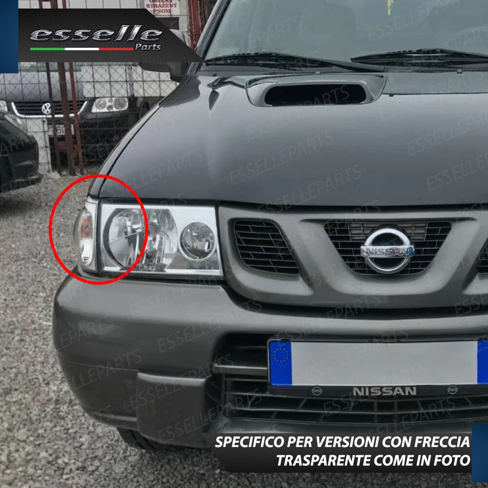 COPPIA LED PY21W FRECCE ANTERIORI PER NISSAN TERRANO 2 CON FRECCIA TRASPARENTE - Immagine 2 di 4