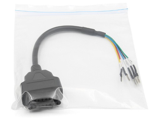 16 Pin OBD2 Female Connector Cable Plug Pigtail Tester Car Diagnostic Cable - Picture 4 of 7