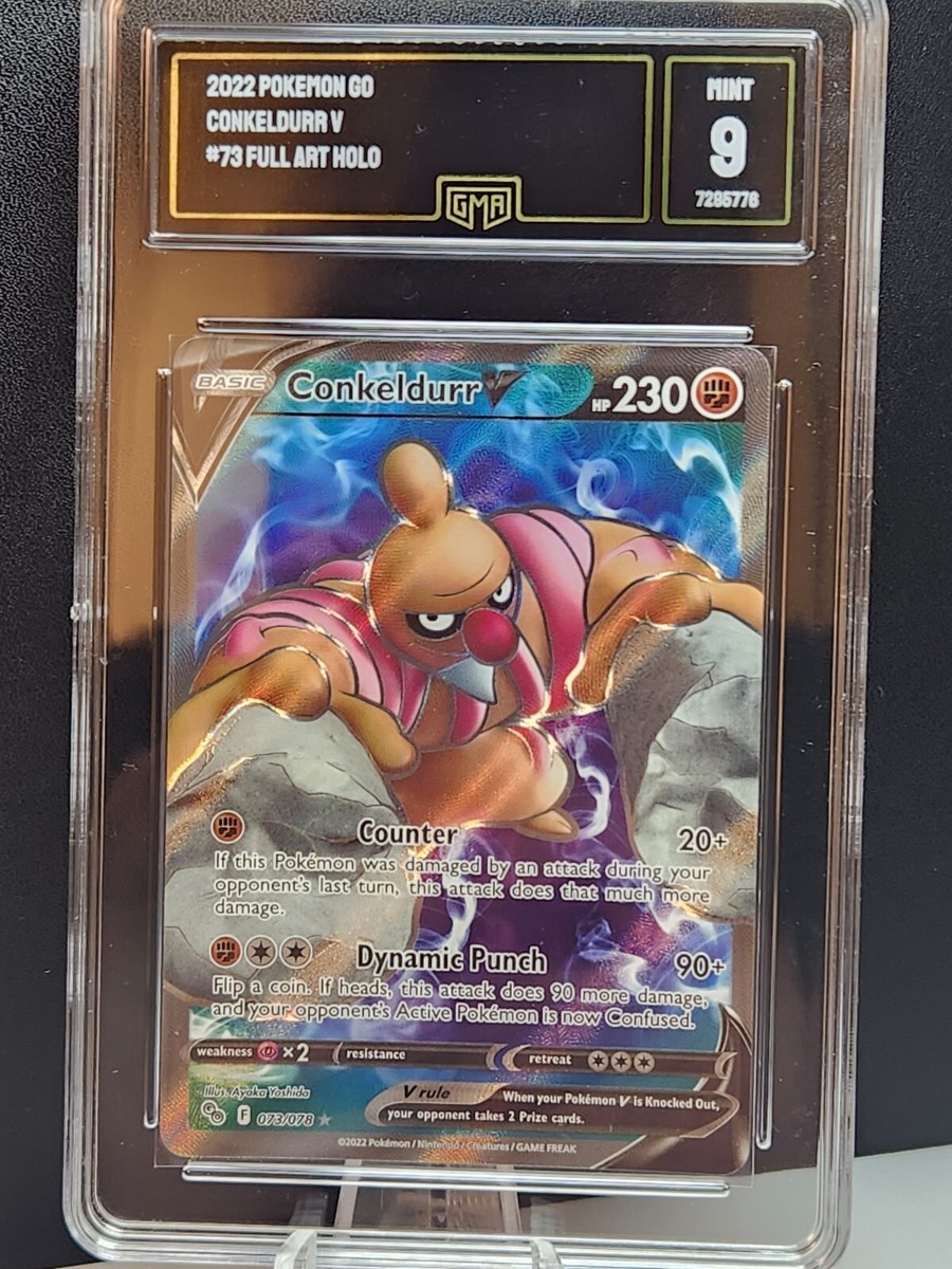 Pokémon TCG Conkeldurr V (Full Art) Pokemon GO 073/078 Holo