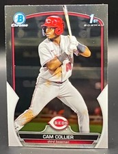 2023 Bowman Chrome Mega Box Prospects #BCP125 Cam Collier Cincinatti Reds