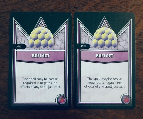 Kingdom Hearts Talisman | 2 Reflect Spell Cards | Replacement/Extra ...