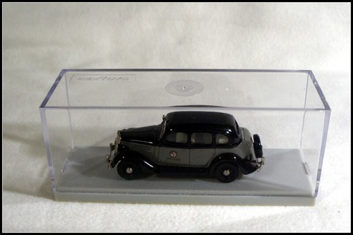 REXTOYS 1935 Ford Sedan Police Car Les Royales Minitures Display Case 1:43 #Z720 - Picture 5 of 8