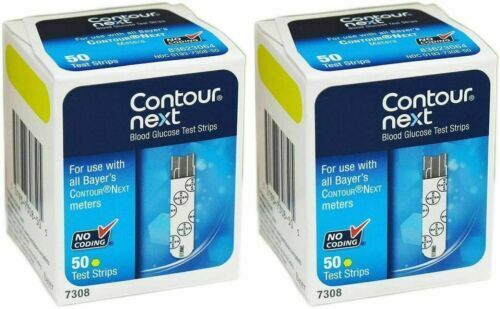 100 Contour Next Test Strips 2 Max 55% OFF Ranking TOP2 Boxes EXP of 2023--- FAST 50- 9 S