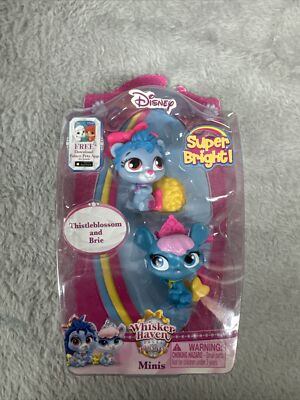 Disney Whisker Haven Tales Palace Pets Minis Super Bright Thistleblossom & Brie