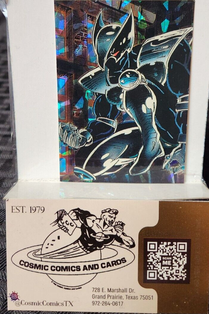 1992 Comic Images Shadow Hawk Prisms Trading Card P2 Responsibilities