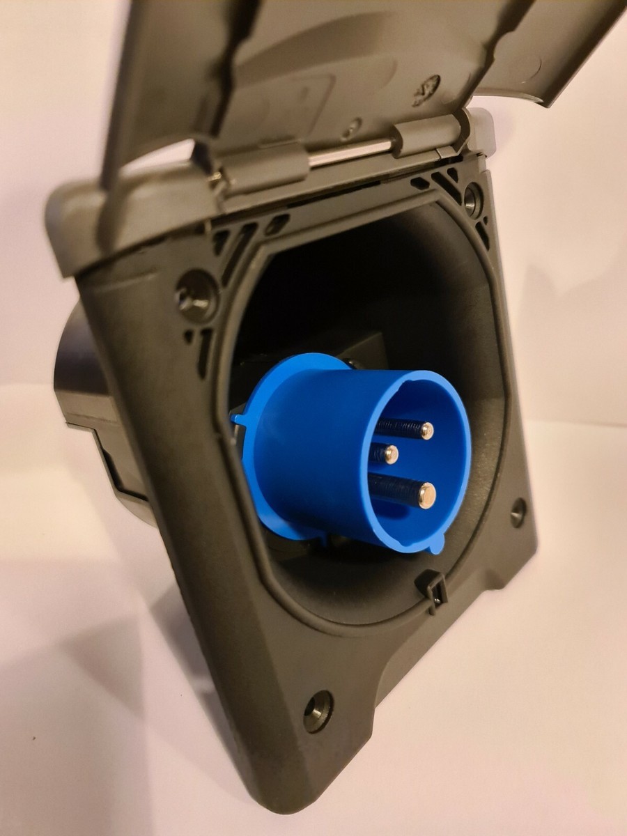 FAWO Grey Mains Electric Socket Motorhome Camper Van Caravan FAWO - Foto 12