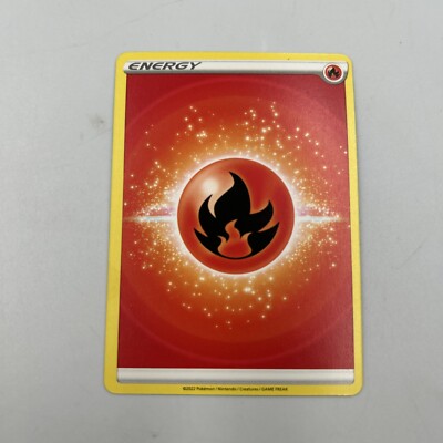 Fire Energy - 2022 - NON Holo Crown Zenith 2022 Pokemon NM