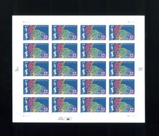 United States 37¢ Chinese New Year Ram Postage Stamp #3747 MNH Full Sheet