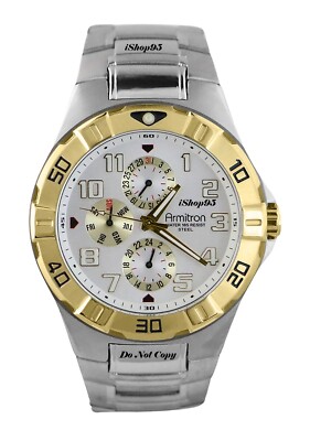 Brand New Men's Armitron Multi-Function Bracelet Watch