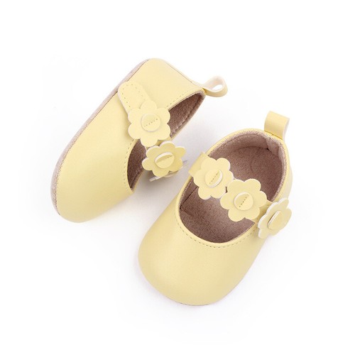 Newborn Birthday Gift Baby Girl Pram Shoes Infant Princess Floral Princess Shoes - Picture 16 of 16