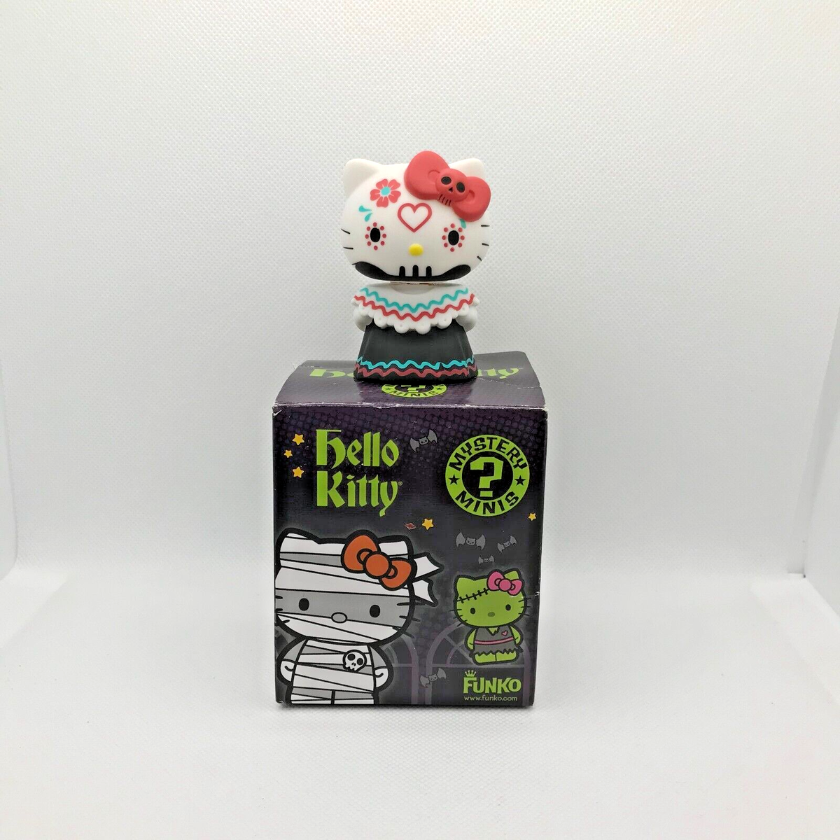 Hello Kitty Halloween Day of the Dead Red Bow Mystery Mini Figure Funko  Loose JC