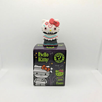 Hello Kitty Halloween Day of the Dead Red Bow Mystery Mini Figure Funko  Loose JC