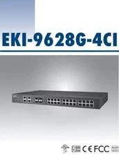 ADVANTECH EKI-9628G-4CI-AE L3 Managed Ethernet Switch (EKI9628G4CIAE)
