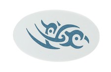 Tribal Birds Face Painting Stencil 12cm x 8cm 190micron Washable Reusable 