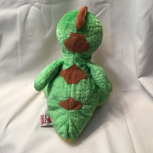 Ganz Webkinz Key Lime Dino Plush Dinosaur Stuffed Animal No Code - Picture 3 of 6