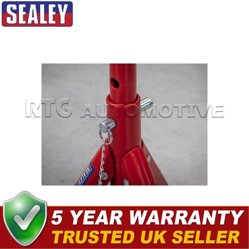 Sealey Folding Type Axle Stands (Pair) 2 Tonne Capacity per Stand AS2000F - 第 5/12 張圖片