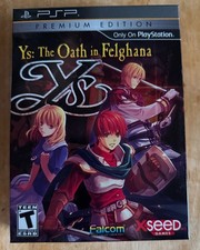 Ys: The Oath in Felghana Premium Edition (Sony PSP, 2010) Brand New, Sealed
