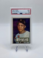 1952 Topps #261 Willie Mays New York Giants Rookie Baseball Card PSA 3.5 RC