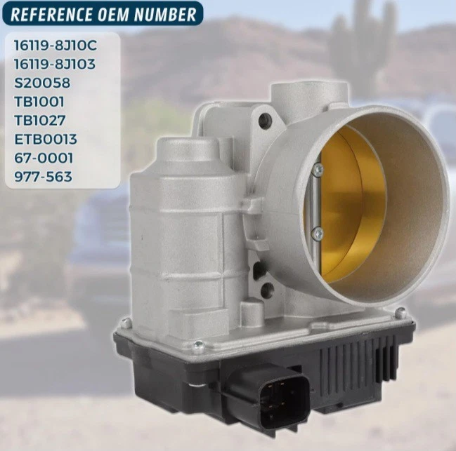 Cuerpo del acelerador para Nissan Máxima V6 3,5 L 2002-2008 Infiniti G35 2003-2007 S20058 Foto 3 de 4