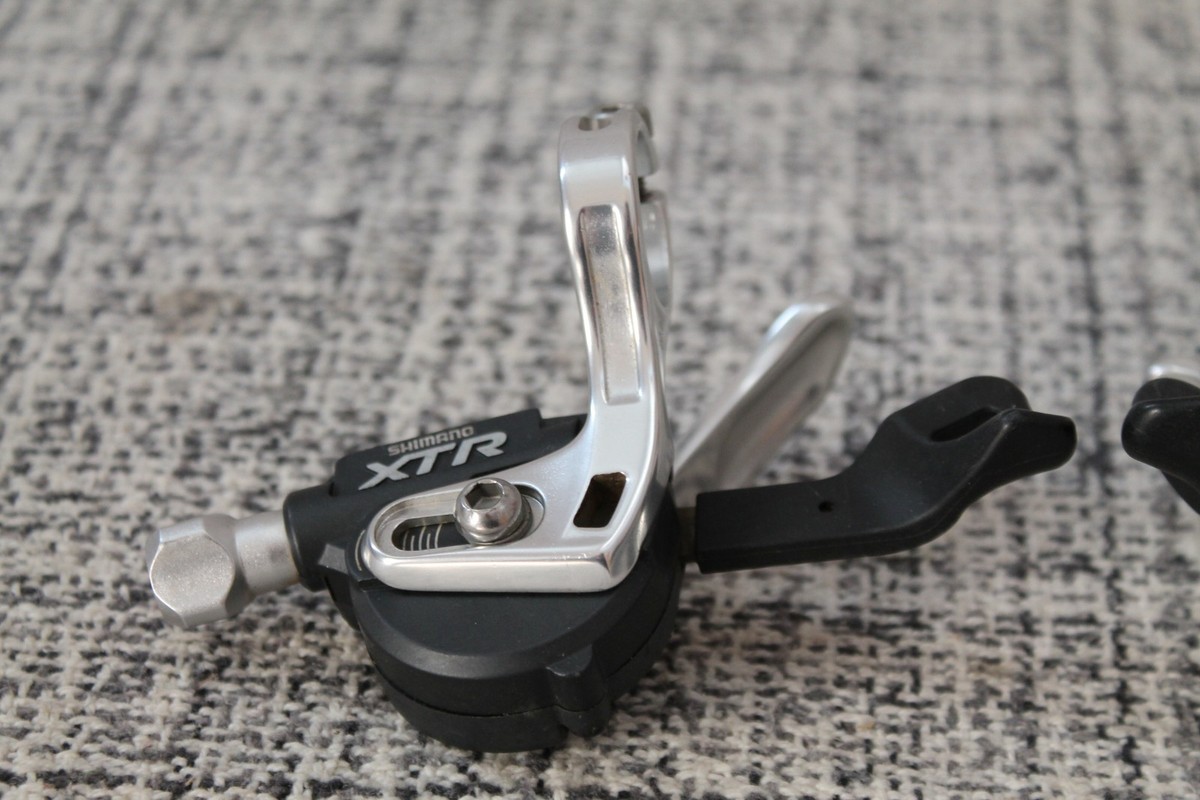 manetki Shimano XTR, SL-M970-A, 3x9speed, jak NOWE - 12770784360
