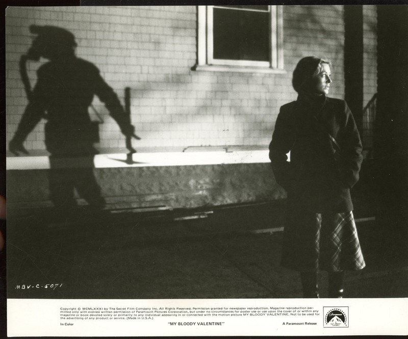 MY BLOODY VALENTINE Original 1981 8 x 10 Horror Movie Still MINER vv