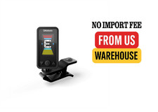 D'Addario Eclipse Rechargable Tuner, 24 Hours of tuning per Charge