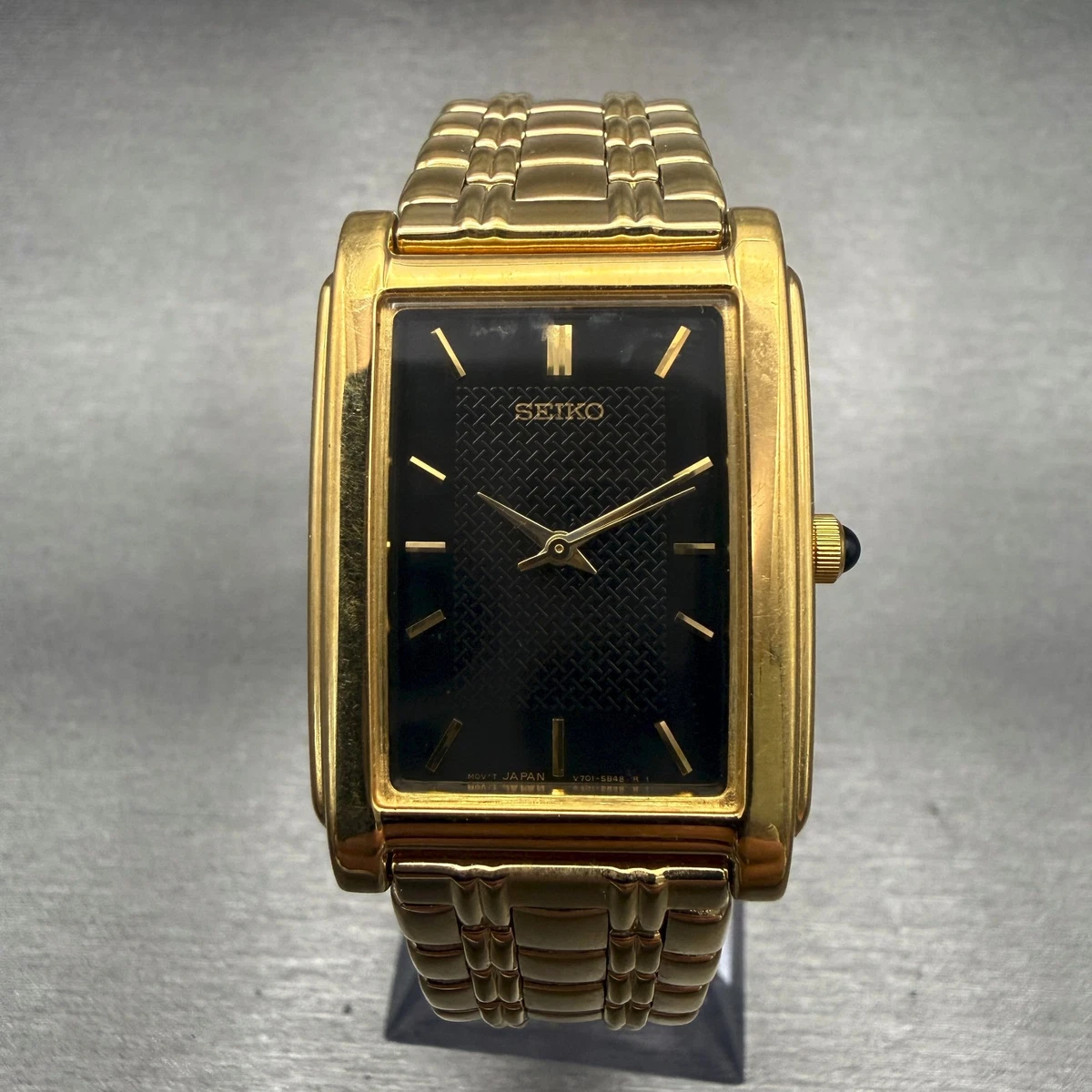 Seiko 5 Men Rectangle Wristwatches for sale - eBay