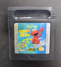 NewKidCo Sesame Street Elmo's 123s Nintendo Game Boy NTSC-U/C Cartridge