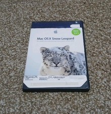 Mac OS x Snow Leopard 10.6.3 Install Disc With Manual  Clean Disc