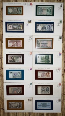 Banknotes of all Nations (Lot of 14) Uncirculated Bank Notes | eBay