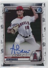 2020 Bowman Draft Chrome Draft Picks Auto Adam Seminaris #CDA-ASE Auto 0jv5