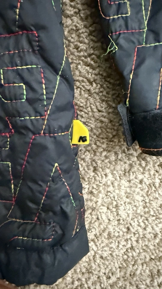 Chaqueta de snowboard analógica para hombre negra talla XL bolsillos con cremallera completa Foto 3 de 4