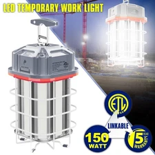 150W LED Temporary Work Light 22500LM Linkable Workshop Constructions Lighting